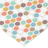 Chemin De Table Court Motif de module de ruche d'abeille (Coin)