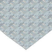 Chemin De Table Court Motif de moustache de morse (Coin)
