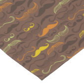 Chemin De Table Court Motif de moustache, rétro style 5 (Coin)