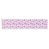 Chemin De Table Court motif de papillon (Horizontal)