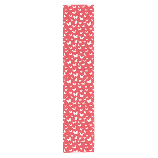 Chemin De Table Court Motif de papillon (Devant)