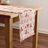 Chemin De Table Court motif de papillon 2 (In Situ)