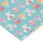 Chemin De Table Court Motif de Pâques Moonstone Blue Table Runer (Coin)