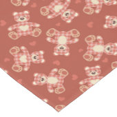 Chemin De Table Court motif de patchwork d'ours (Coin)