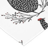 Chemin De Table Court Motif de poulet sans soudure (Coin)