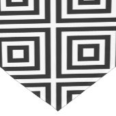 Chemin De Table Court Motif de rayures (Coin)