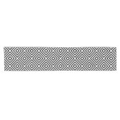Chemin De Table Court Motif de rayures (Horizontal)