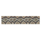 Chemin De Table Court motif de reptile sauvage imprimé de serpent python (Horizontal)