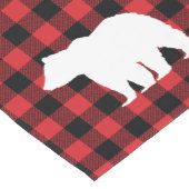 Chemin De Table Court Motif de table Bear Buffalo Check (Coin)