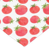 Chemin De Table Court Motif de tomate aquarelle (Coin)