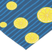 Chemin De Table Court Motif de tranches de citron (Coin)