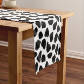Chemin De Table Court Motif de vache (In Situ)