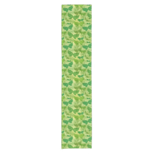 Chemin De Table Court Motif de vert de ressort