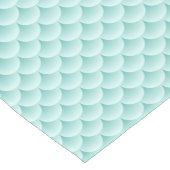 Chemin De Table Court Motif d'échelles de poissons (Coin)