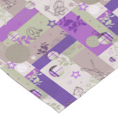 Chemin De Table Court Motif d'édredon de bébé (Coin)