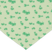 Chemin De Table Court Motif dégradé vert Trèfle d'Irlande (Coin)