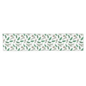 Chemin De Table Court Motif des branches de pin (Horizontal)