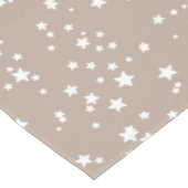 Chemin De Table Court Motif d'étoiles (Coin)