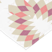 Chemin De Table Court Motif Diamond Swirl (Coin)