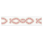 Chemin De Table Court Motif Diamond Swirl (Horizontal)