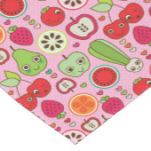 Chemin De Table Court motif d'illustration de cuisine de fruit (Coin)