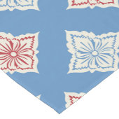 Chemin De Table Court Motif d'impression floral traditionnel (Coin)