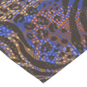 Chemin De Table Court Motif d'impression Leopard et Zebra (Coin)