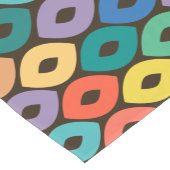 Chemin De Table Court Motif d'oignon multicolore (Coin)