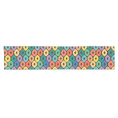 Chemin De Table Court Motif d'oignon multicolore (Horizontal)