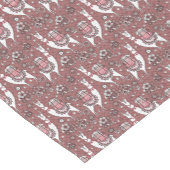 Chemin De Table Court Motif drôle de lamas (Coin)