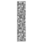 Chemin De Table Court Motif d'ustensiles de cuisine (Devant)