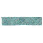 Chemin De Table Court Motif Ethno Abstrait - Folklore Art 2 (Horizontal)
