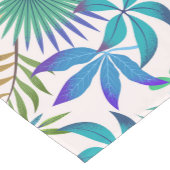 Chemin De Table Court Motif feuille tropical (Coin)