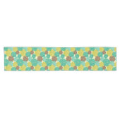 Chemin De Table Court Motif floral (Horizontal)