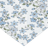 Chemin De Table Court Motif floral 2 3 (Coin)