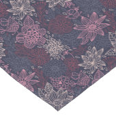 Chemin De Table Court Motif floral 4 2 (Coin)