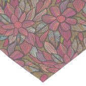 Chemin De Table Court Motif floral 4 3 (Coin)