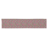 Chemin De Table Court Motif floral 4 3 (Horizontal)