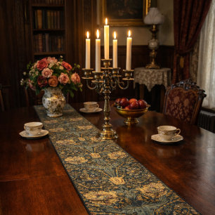 Chemin De Table Court Motif floral Antique Chèvrefeuille de William Morr