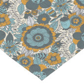 Chemin De Table Court Motif floral vintage (Coin)