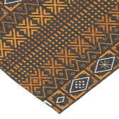 Chemin De Table Court Motif Folk Afrocentrique (Coin)