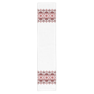 Chemin De Table Court Motif folklorique traditionnel ukrainien vushuvank