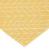 Chemin De Table Court Motif géométrique Abstrait Zigzag Herringbone (Coin)