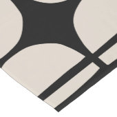 Chemin De Table Court Motif géométrique moderne du milieu du siècle (Coin)