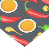 Chemin De Table Court Motif Hot Chili Peppers (Coin)