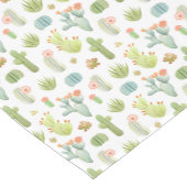 Chemin De Table Court Motif mignon de position de cactus (Coin)