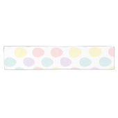 Chemin De Table Court Motif moderne Pastel Egg | Bonne Pâques (Horizontal)
