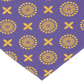 Chemin De Table Court Motif mosaïque du Soleil (Coin)