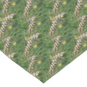 Chemin De Table Court Motif naturel de l'herbe séchée (Coin)