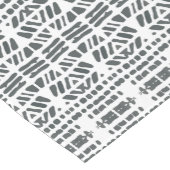 Chemin De Table Court Motif noir de baisses (Coin)